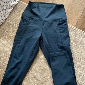 Mid length high waist leggings